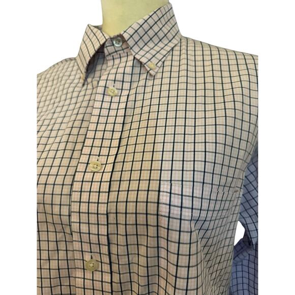 Chaps Wrinkle Free Stretch Collar Regular Fit Dress Shirt, Size 16 32/33 - Picture 2 of 8